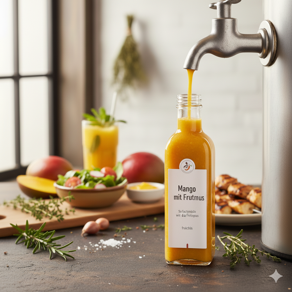 Mango Crema mit Fruchtmus